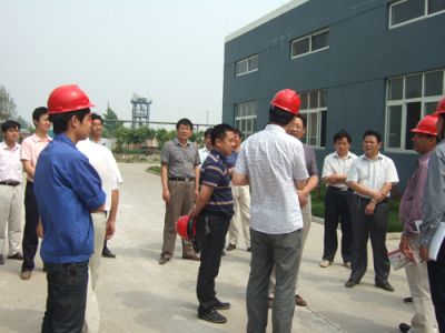 市領(lǐng)導(dǎo)來(lái)我公司視察